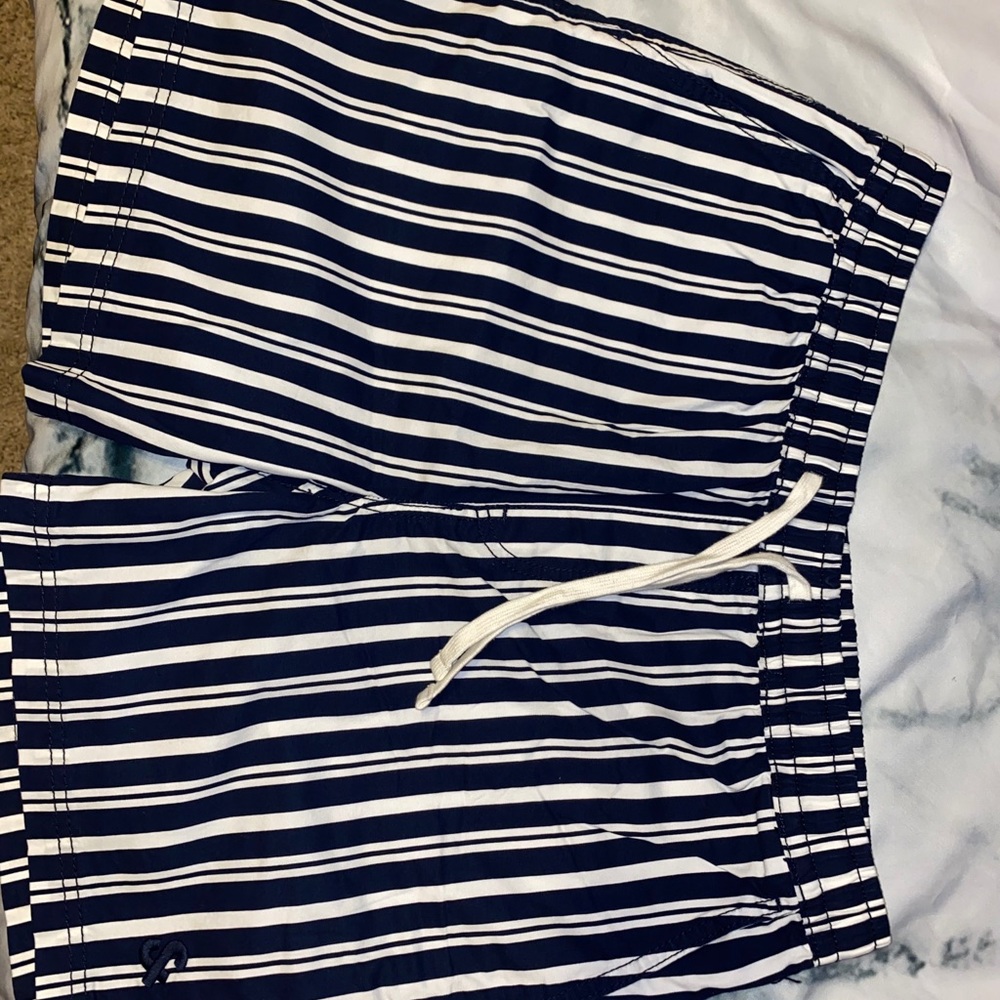 Men’s striped summer casual shorts